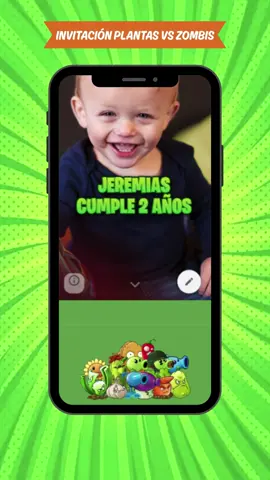 Invitación web cumple Plantas vs Zombies niños 🎂 ¡Invitaciones digitales para tu cumple! 📲 🎈 Personalizadas, música, cuenta regresiva, galería y mucho más 💌 Sorprendé a tus invitados desde el primer clic ¿Querés la tuya? Escribinos ahora 🎁 #invitaciones #invitacionesdigitales #cumpleaños #plantasvszombies #cumpleañosfeliz #cumpleinfantil #invitacionweb #invitacion #fiestainfantil #infantil #cumple