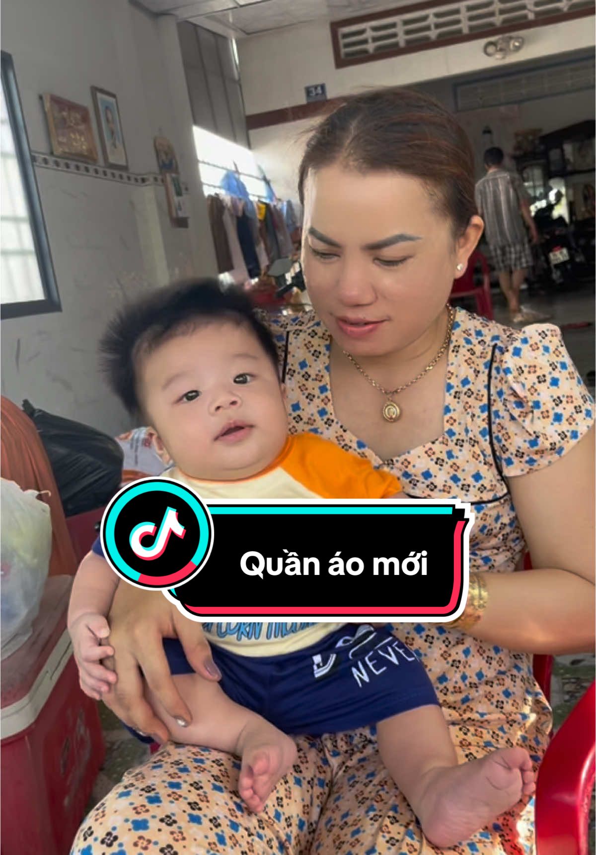 Mặc chắc cả tháng mới hết quá cô chú #LearnOnTikTok #locnhimebeyon #mebimsua #cuocsongthuongngay #dailyvlog 