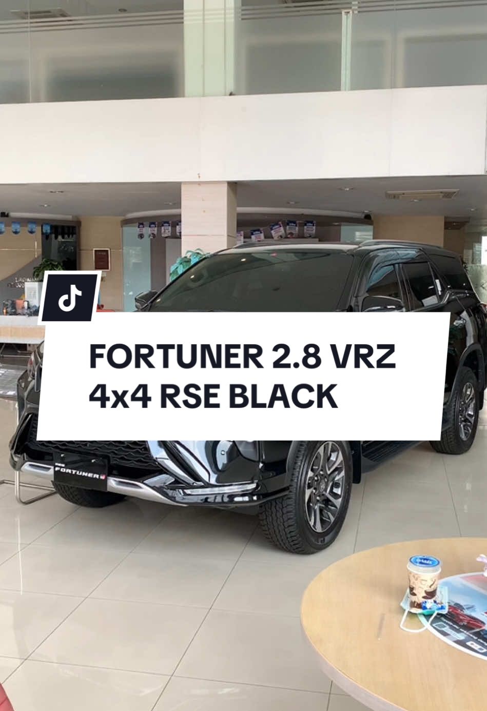 New Fortuner 2.8 VRZ 4x4 RSE Black. Call Reza PSD 08567902688 to order #toyotafortuner #fortuner4x4 #vrz4x4 #salestoyotajakarta #salesauto2000 #auto2000permatahijau #promofortuner #fyp 