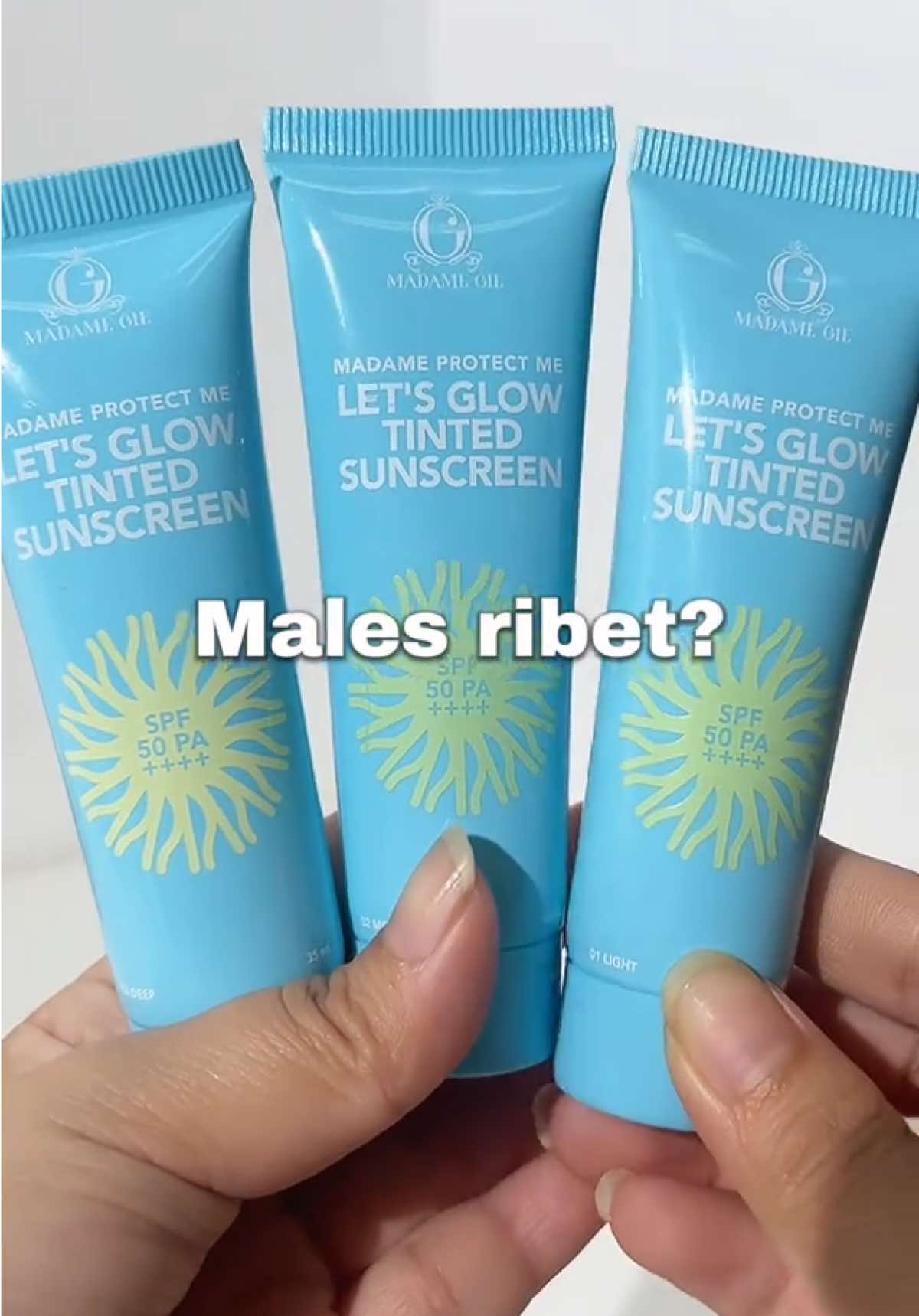 Tinted Sunscreen: Skincare + makeup ringan✨#madamegie 