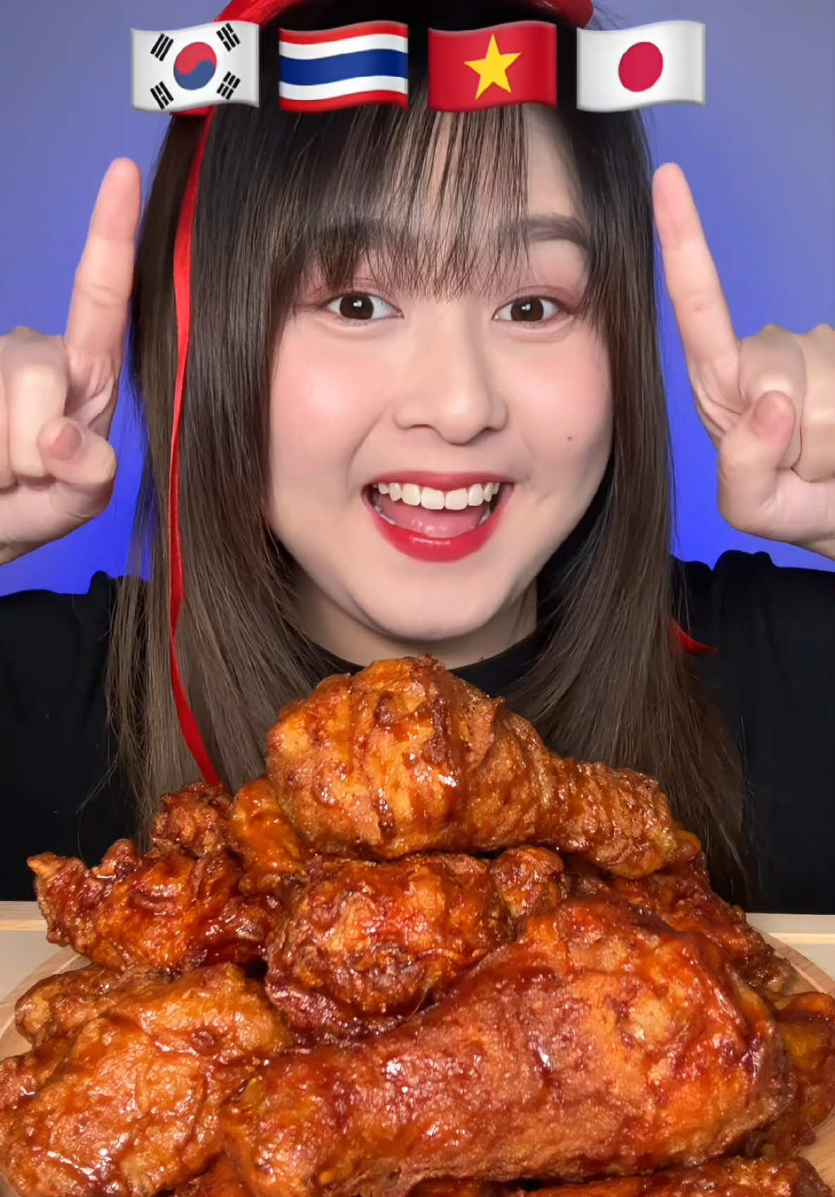 ไก่ทอดต้องกินกับ “โค้ก” ซีโร่ 🇰🇷🇹🇭🇻🇳🇯🇵 #กินตามอิโมจิ #mukbang  #ASMR  #ของกิน #chicken #ไก่ทอดเมื่อไหร่ต้องจัดโค้กซีโร่  #โค้กซีโร่อร่อยซ่าส์เกินต้าน  #ThanksCoke 