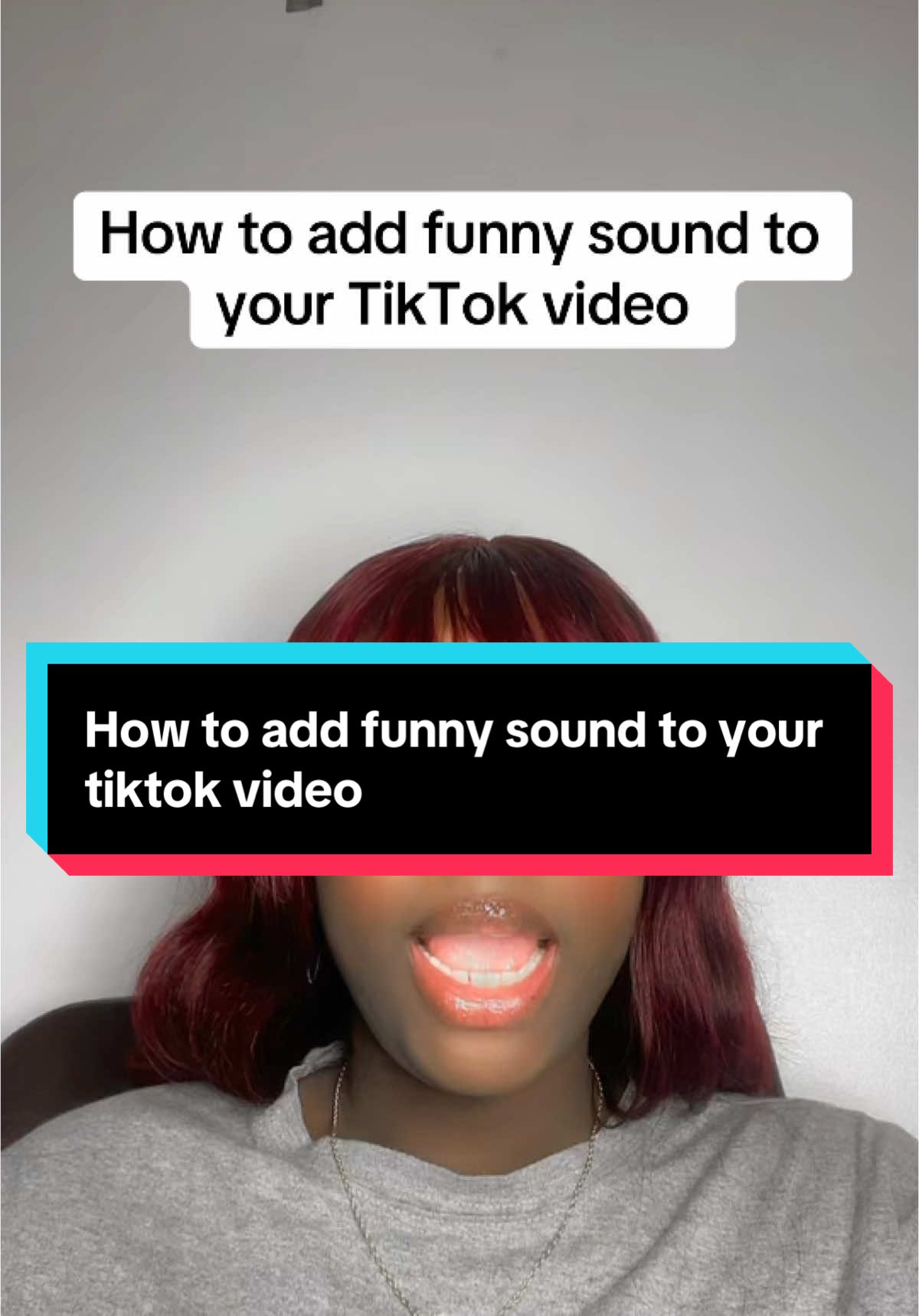 How to add funny sound to your TikTok video #tiktoktips #creatortips #newtiktok #tiktokbeginners #newtiktokers #light4198 