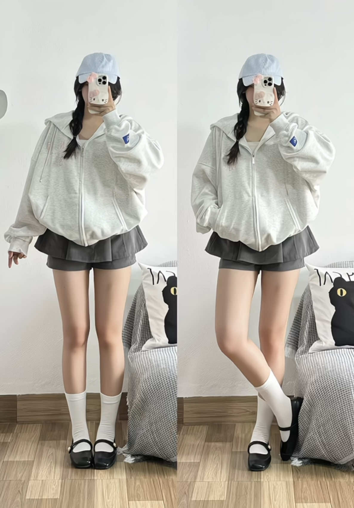 Áo khoác đi học che nắngg #review #nq30 #hoodiezip #aokhoachoodiezip #xuhuong #outfitideas #tiktokviral #doxinhmoingay 