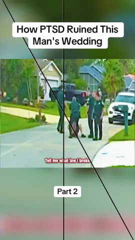 How PTSD Ruined This Man's Wedding#cops #copsoftiktok #police #policeofficer #bodycam #crime #truecrime #truestory #foryou #fyp 
