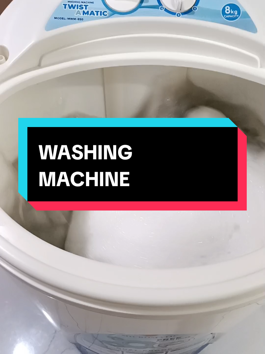 MICROMATIC WASHING MACHINE 8KG  #washing #washingmachine #fyp 