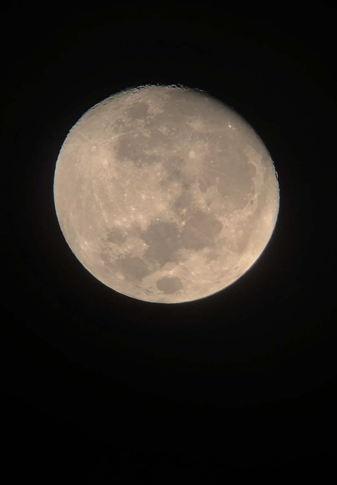 Mặt trăng hôm nay 10/5, đang tăng dần 96% #moon #fullmoon 