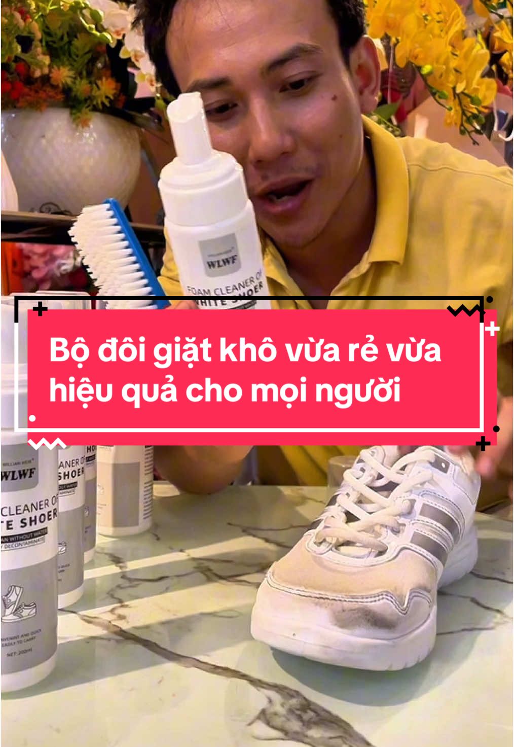 Bộ đội giặt khô vừa rẻ vừa hiệu quả mà ai cũng nên có 😍 #xuhuong #hottrendingshop #chaivesinhgiay #vesinhgiay #vesinhgiaysneaker #chaivesinhgiaybottuyet 