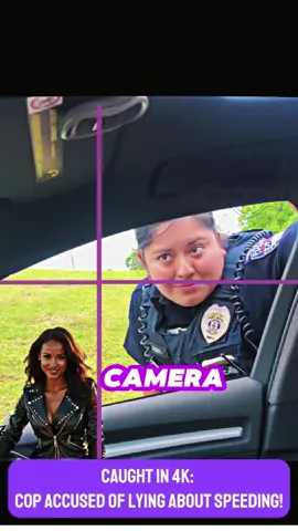 Caught in 4K: Cop accused of lying about speeding #cop #coptiktok #IllegalStop #TrafficStop #fyp