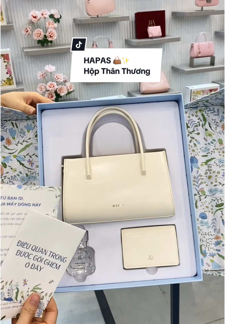 Hộp quà tặng Thân Thương ✨ #hapas #unboxing #tuixach #setquatang #xuhuong #fyp 