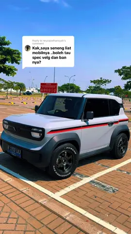 Replying to @reyzajoehansyah Menjawab pertanyaan,  Vinfast vf3 ini menggunakan velg TE 37 ukuran 4x100, 7inch, et 35, dengan profile ban 205 / 70 / 15 inch. Untuk ukuran asli ban bawaan pabrik ukuran R16, yaitu 175 / 75 / 16 Dengan mengganti diameter ban ukuran saat ini, efek yang timbul adalah radius putar roda depan tidak bisa full seperti di keadaan standar, plus untuk penggunaaan sehari2 wajib berhati2 agar kolong spakbor tidak mentok😂 setelah mengganti ban dengan ukuran yang lebih lebar pastinya akan mempengaruhi kapasitas batery, meskipun dampaknya hanya sedikit dan tidak terlalu signifikan. #vf3 #vinfast #mobilkecil #mobillistrik #mofifikasi #modif #evcar #microev #velg #te37 #dunlopgrandtrek 