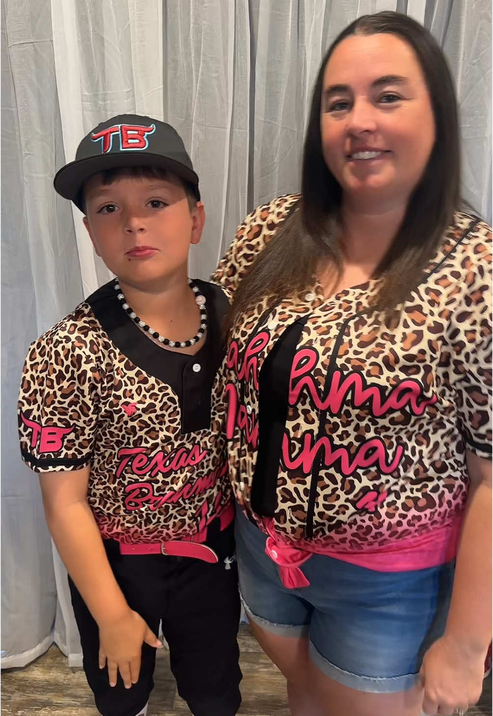 My shy guy took some convincing to do this but we got it done. Mother’s Day uniforms for the Bad Moms baseball tournament💖⚾️ #mothersday #HappyMothersday #baseball #basmoms #baseballmom