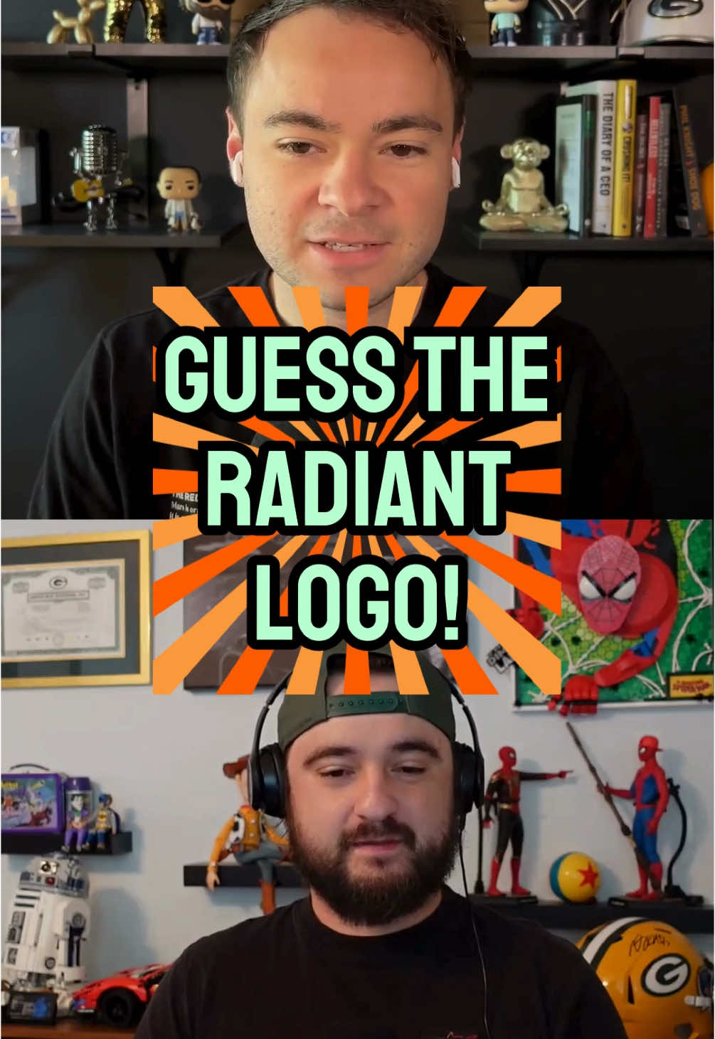 Guess the Company from the Radiant Logo! 🌟 #fypage #logos #trivia 