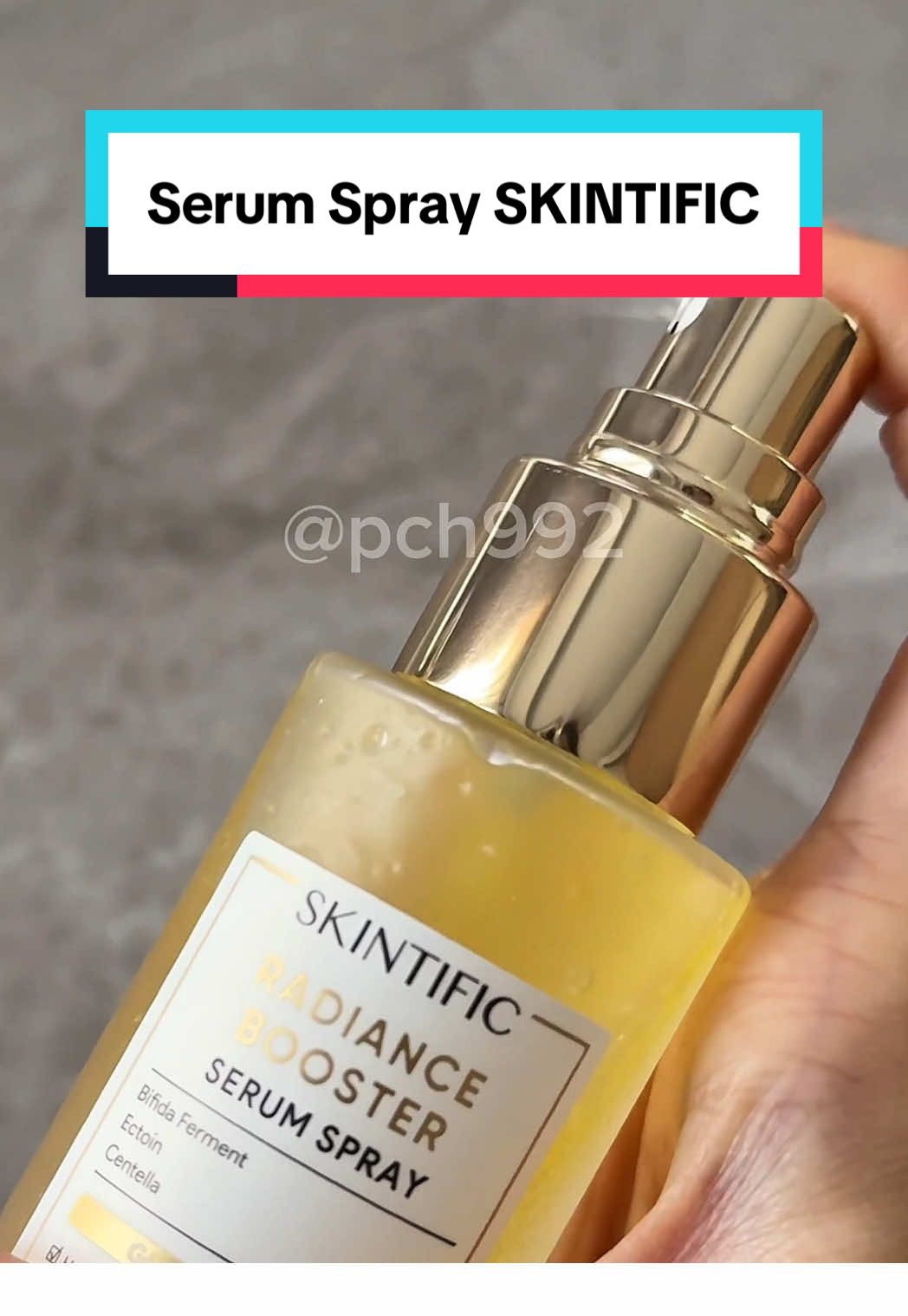 Serum spray @Skintificid , glowing instant dimana aja kapan aja✨✨✨ #serumspray #radiancebooster #skintific 