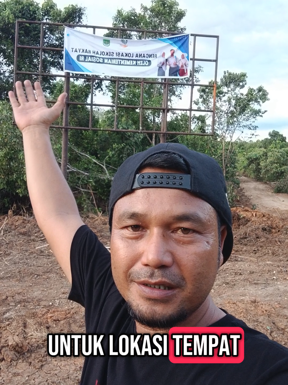 Tinjauan lokasi strategis pembangunan Sekolah Rakyat (SR) di Kabupaten Rokan Hulu #prabowo #presidenku 