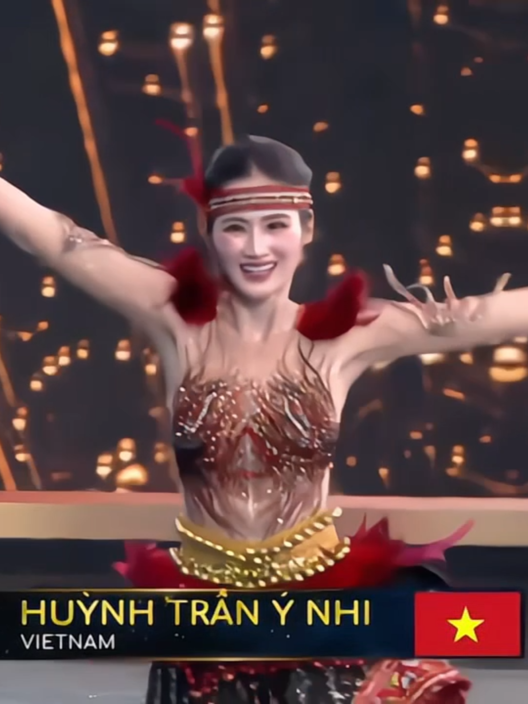 Màn trình diễn của Ý Nhi tại Opening Ceremony tối nay 🇻🇳 #HuynhTranYNhi #MissWorldVietnam2023  #RoadtoMissWorld #MissWorld #72MissWorld #MissWorldInTelangana #WEILAIYA #MarvisVietNam #CharmePerfume #Ecochic #Nucos #Glutamax #PowerEnglish #Citigym #Kakapo  #Vietjet #trungnguyenlegend #tridenthyderabad #tridenthotels