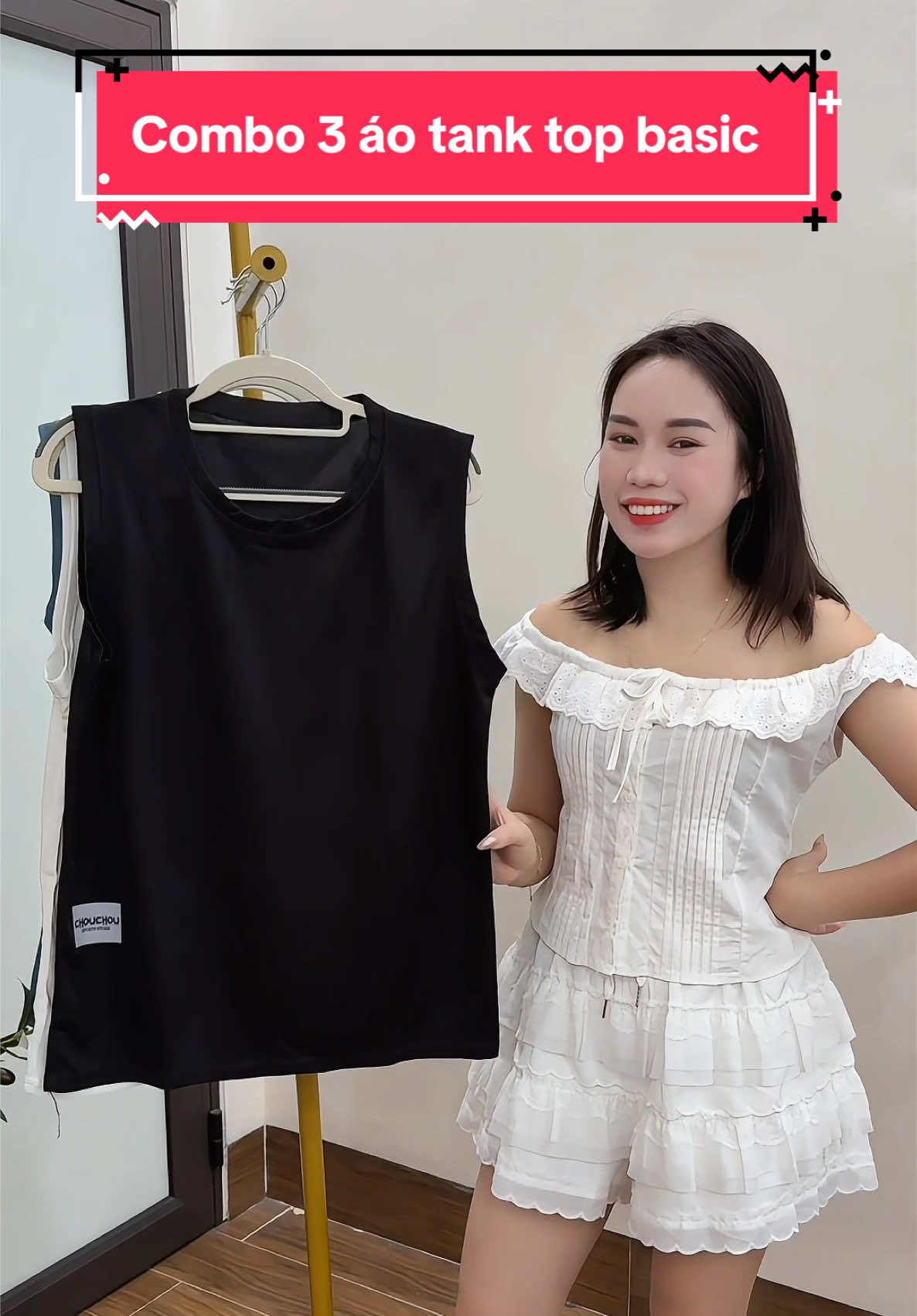 Combo 3 áo ba lỗ chất tổ ong thoáng mát #xuhuong #hangmen96 #aobalonam #aotanktop 