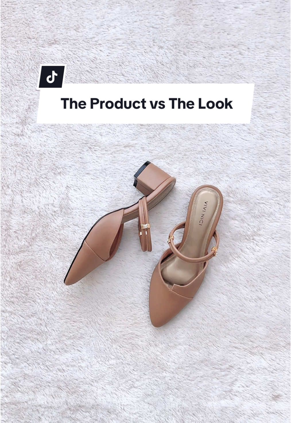 The product vs the look, Rawles mules in milk coffee✨ #womanshoes #dailyshoes #racuntiktok #sandalwanita 