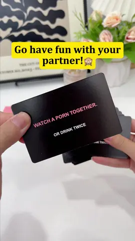 This game will definitely spice thing up a bit 😍🔥💕 #drunklovers #Spouse #lover #ValentinesDay #cardgame #couplesgame #sweethearts #smallgame #couplecard #CoupleDrinkingGame #datenight #arrangeameeting #Friends #tiktokmademebuyit #spotlight #spotlightfinds #foryour #fyp #Goodthings #Sharingofgoodthings #Applyinpractice #foryoupage #like#follow #explore #viral #meme #repost #tiktoktrend #explore #tiktokviral #tiktokshop #tiktokshoping #Preferential #Convenient #SpringSale #Spotlight 