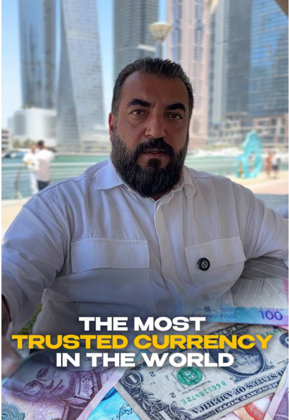The most trusted currency in the world 💰 If you are looking to invest in real estate in Dubai, contact me to learn about the most relevant properties to live and invest in ✨