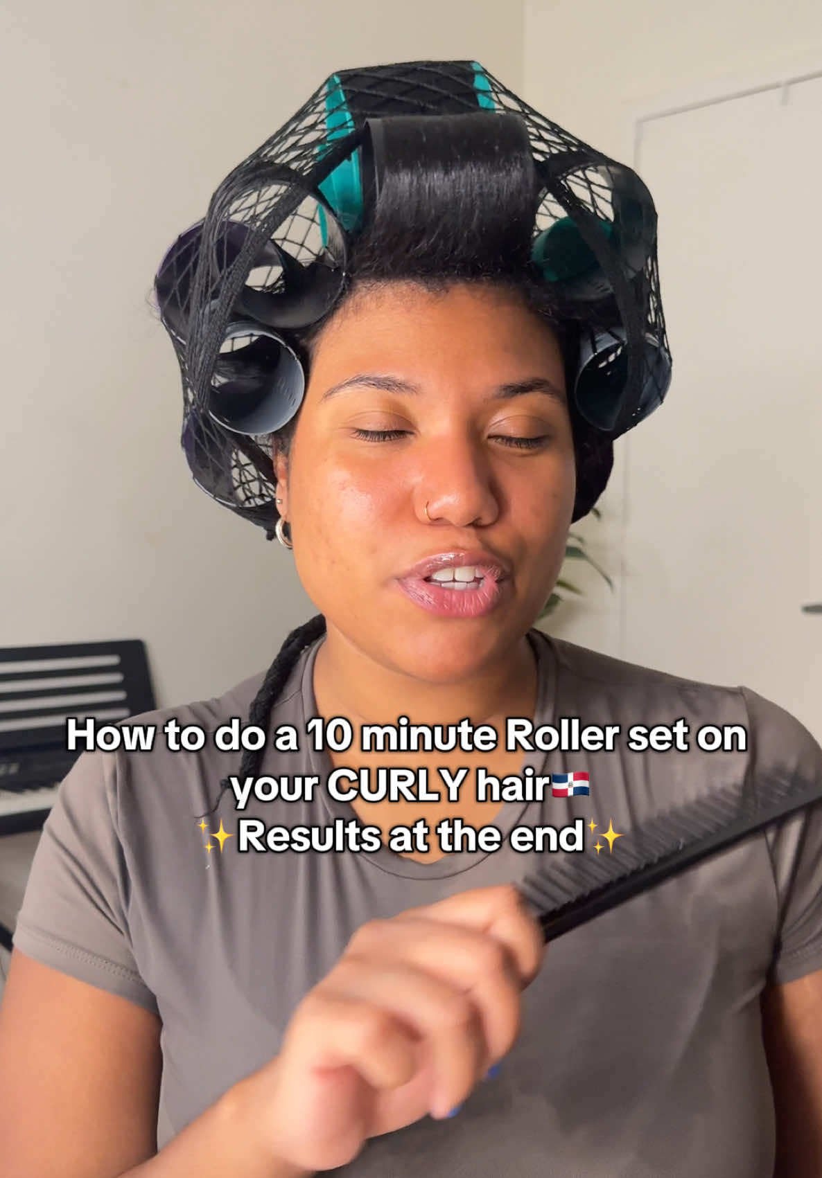 I miss my braids but i missed the blowout more!  #hairgrowth #hair #dominicanblowout #dominicanrolos #blowout #curlyhairblowout #blowdryingmyhair #dominicana🇩🇴 ##fyp##blowoutoncurlyhair##dominicanblowoutathome##rolosdominicanos#athomeblowout #fyp #viral #trending 