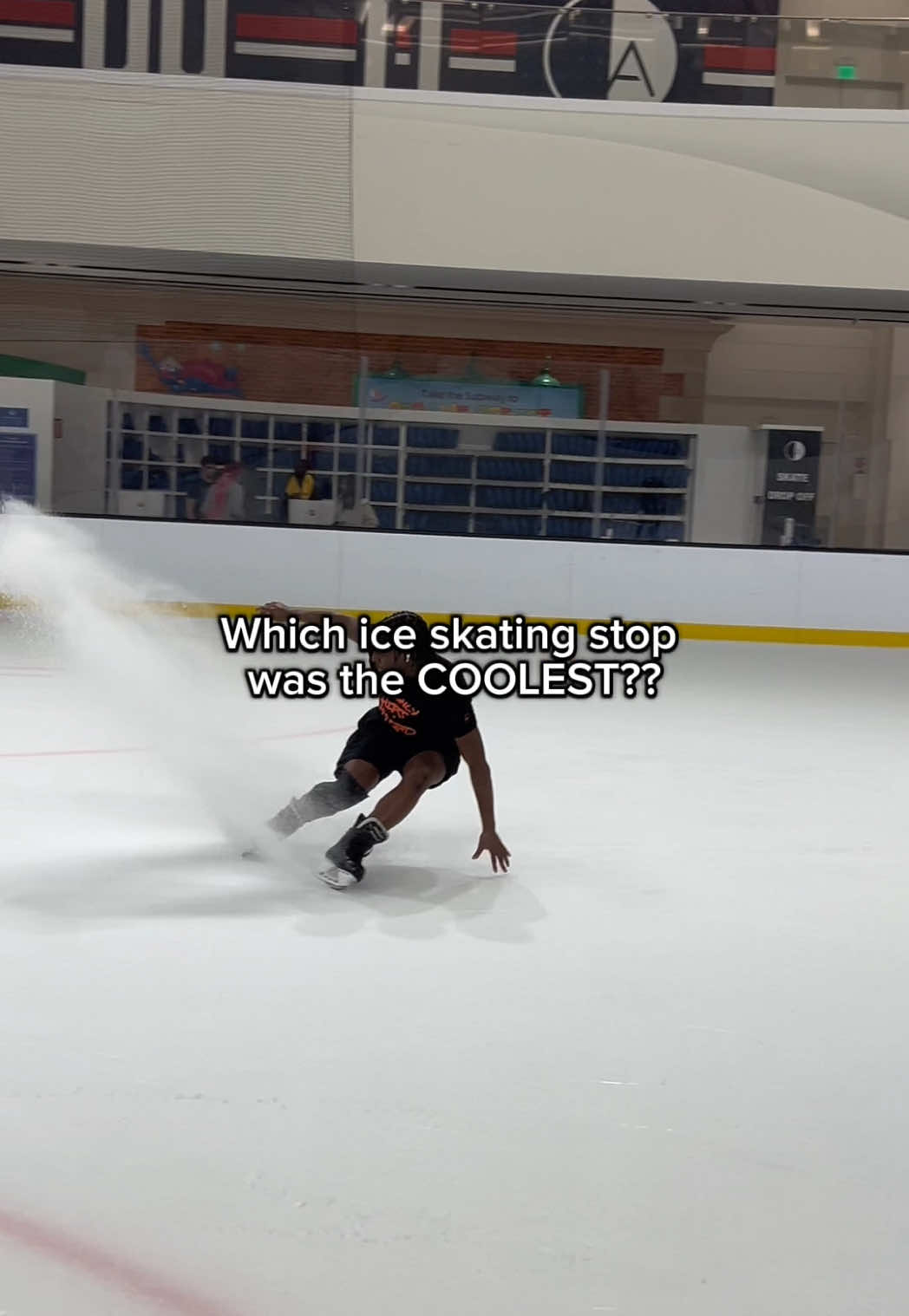 Which stop was the COOLEST⁉️😱  #iceskate #iceskater #IceSkating #sk8teforthelab 