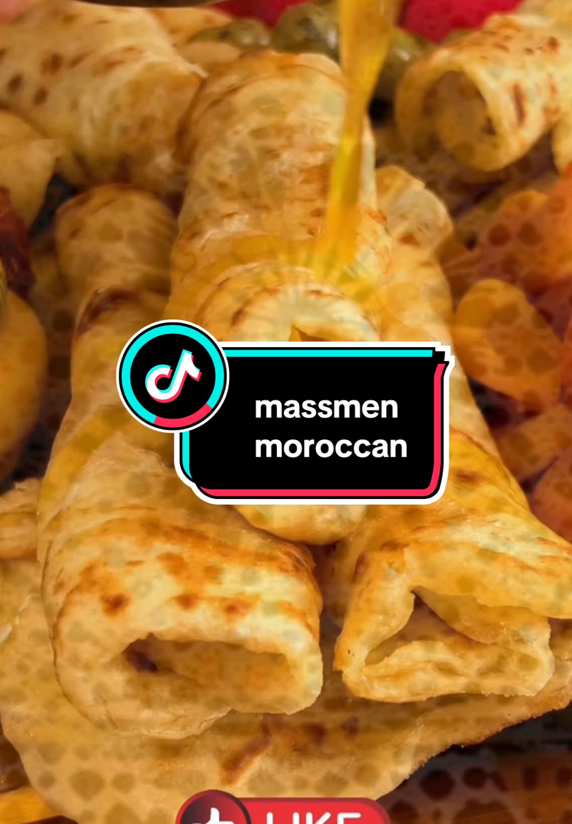 Masssemen;Buttery Moroccan flatbread #fyp #explore #foryoupage #mssemen #Layers#tiktok #viral #america #morocco 
