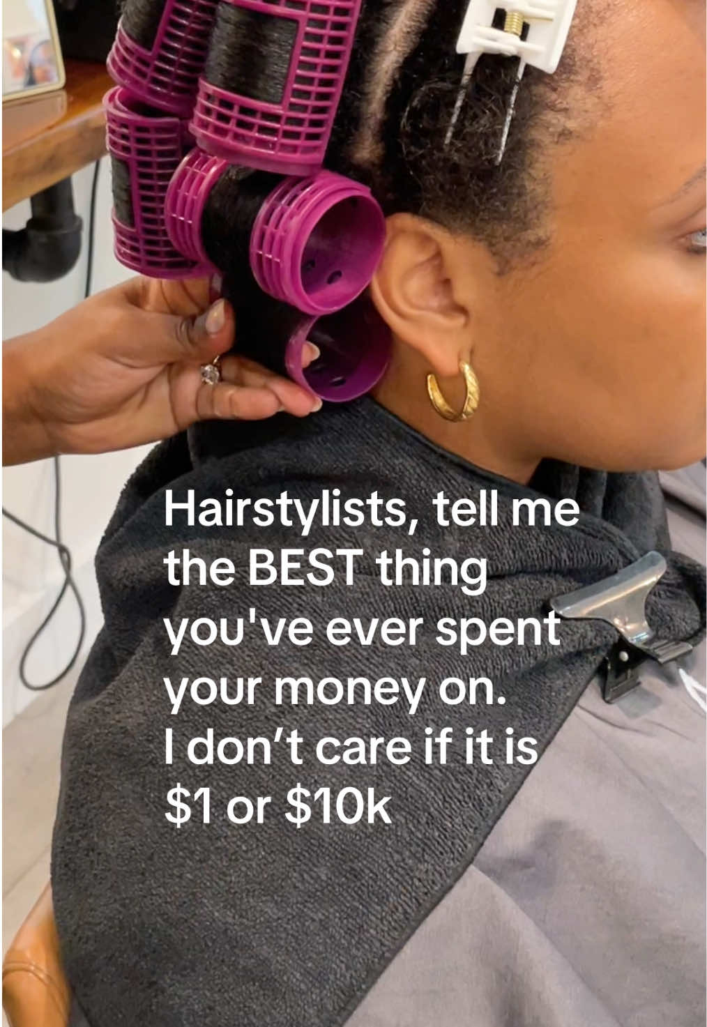 Could be a personal purchase or an investment for your salon business!  Share in the comments ❤️  #salonowner  #salonbusiness #hairstylistsoftiktok #hairstylistlife #dmvsalon #dcsalon #arlingtonva 