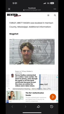 Replying to @Tiffany Robles he went to jail not prison. He was told to not speak on the situation online anymore and he still did. That’s why his videos are now gone and he got arrested for contempt of court. Also not one charge includes anything about child support #nursehadley  out here lying to help gain more clout #brettfairley0 #binder #receiptscomeinhandy 