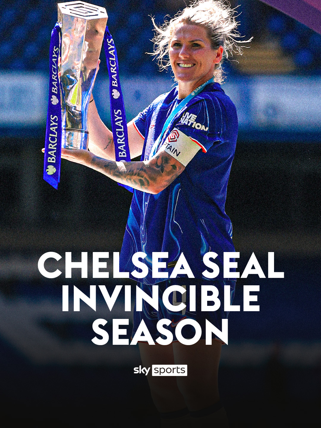 Chelsea are the first WSL team to complete an unbeaten 22-game season after Aggie Beever-Jones' late goal secured a 1-0 victory over Liverpool on the final day of the season. #chelsea #wsl #footballtiktok