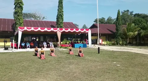 tarian dayak persembahan HUT ke-78 RI #tariandayak #taridayak #tarisma #taridayakkalimantan #taridayakmodern 
