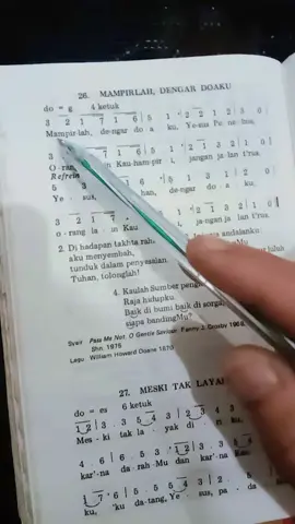 Kj. 26 Mampirlah dengar doa ku #kristen #lewatberanda #semuaorang #fyp #kidungjemaat #pujianrohani #rohani_kristen #rohanitiktok #pujianpenyembahan #damai 