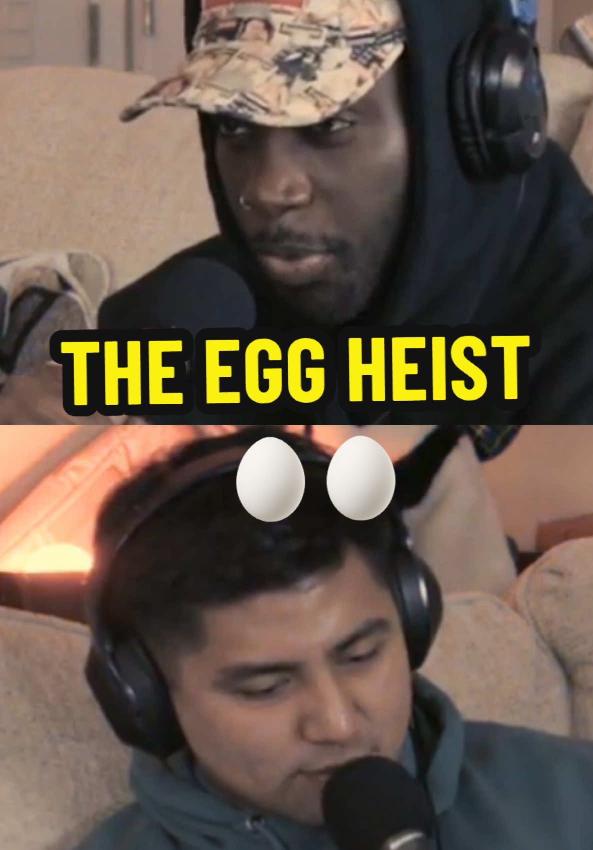 100% this is what happened. #eggs #heist #podcast #funny #explorepage 