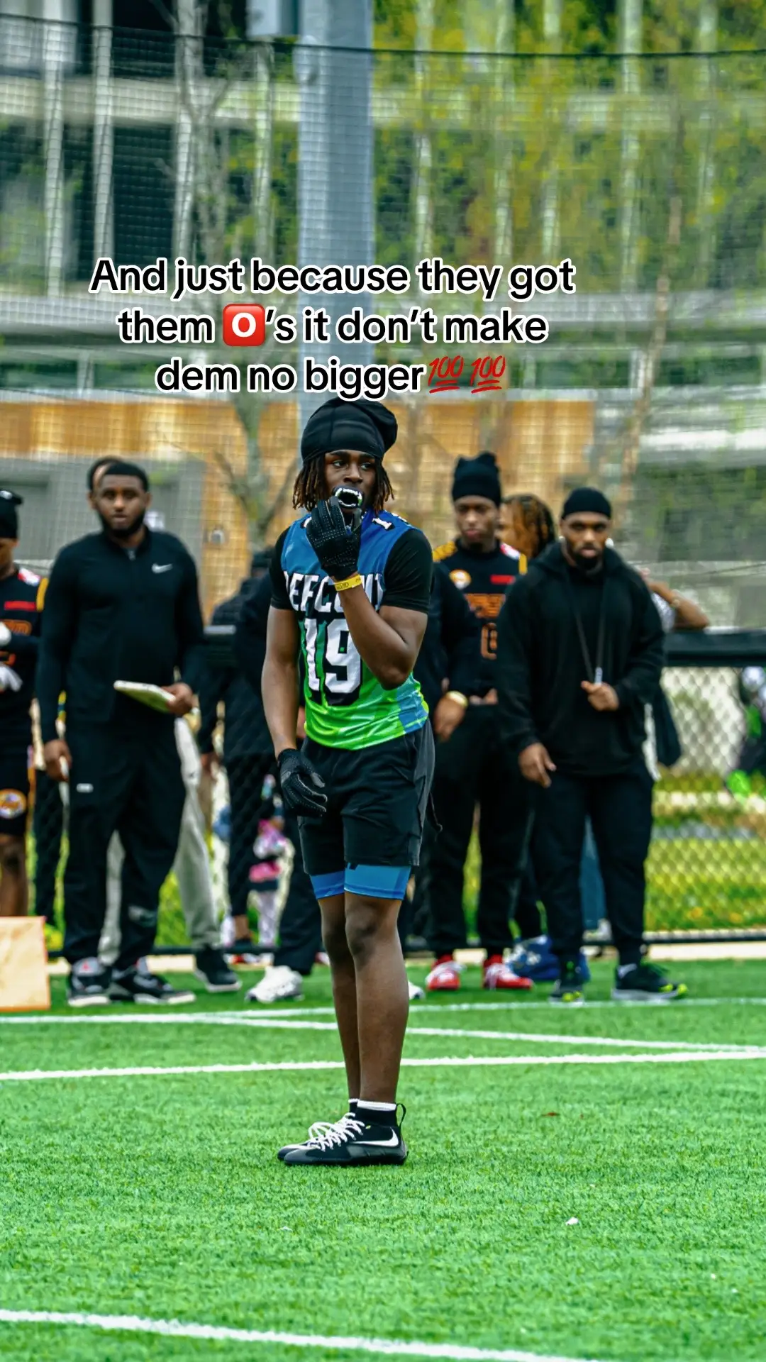 Just play yo game💯 #fyp #footballtiktok #highschoolfootball #athlete #ball #athletes 