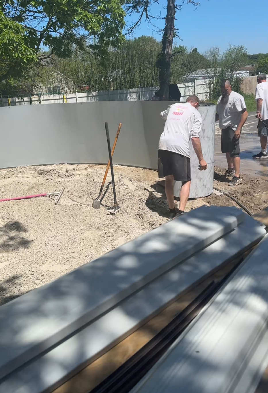 Quieren ver el resultado final de la nueva piscina ?? 🤩 #lapiscinadeluzzy 