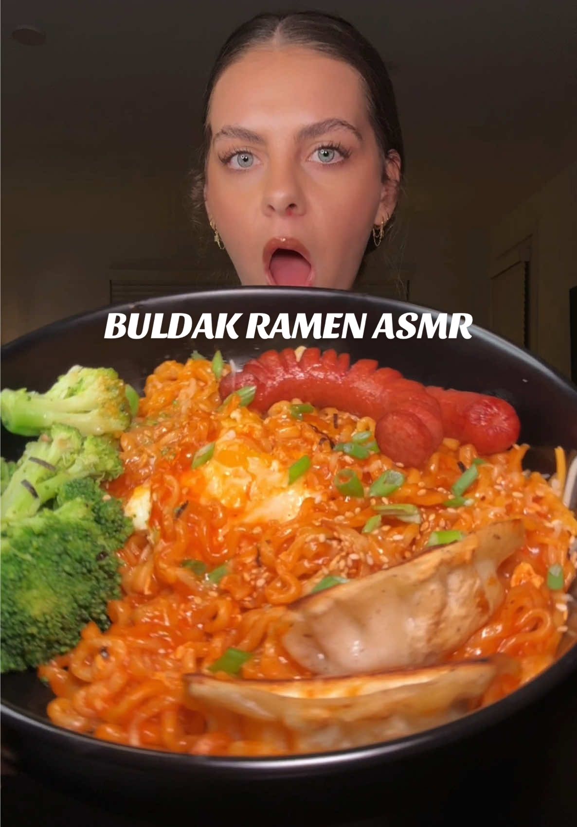 IT’S ALWAYS A GOOD DAY WHEN THE FOOD YOU’RE CRAVING TURNS OUT EVEN BETTER THAN YOU IMAGINED!!!!  #ramenmukbang #spicyramen #buldakramen #foodasmr #eatingasmr #potstickers #softboiledegg #Foodie #fypシ゚viral #buldakmukbang #samyangnoodles 