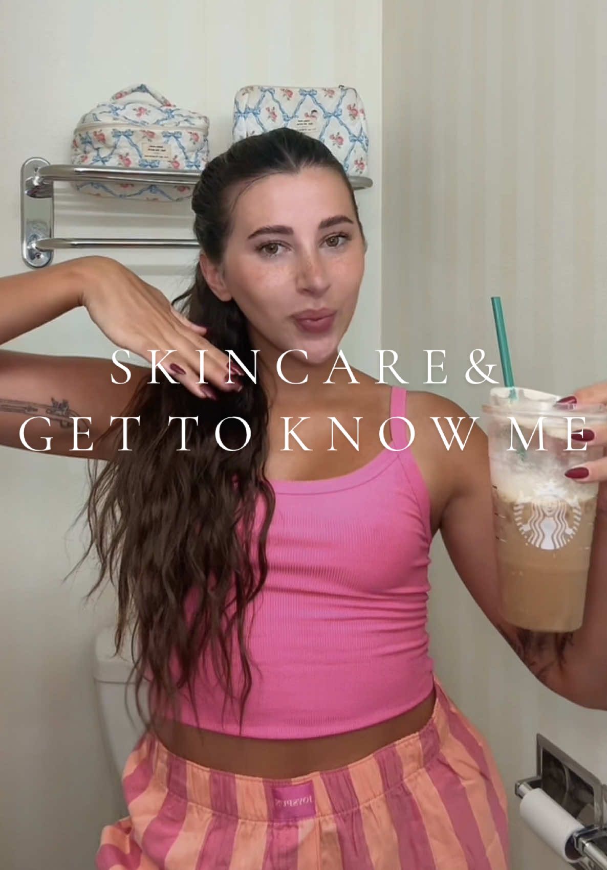 morning skincare girllllllllllll ✨ & nice ta meetchaaa 🫶🏼 💖 #skincare #morning #gettoknowme #skincareroutine #chitchat #chitchatgrwm #grwm #grwmskincare #asmr #asmrvideo 