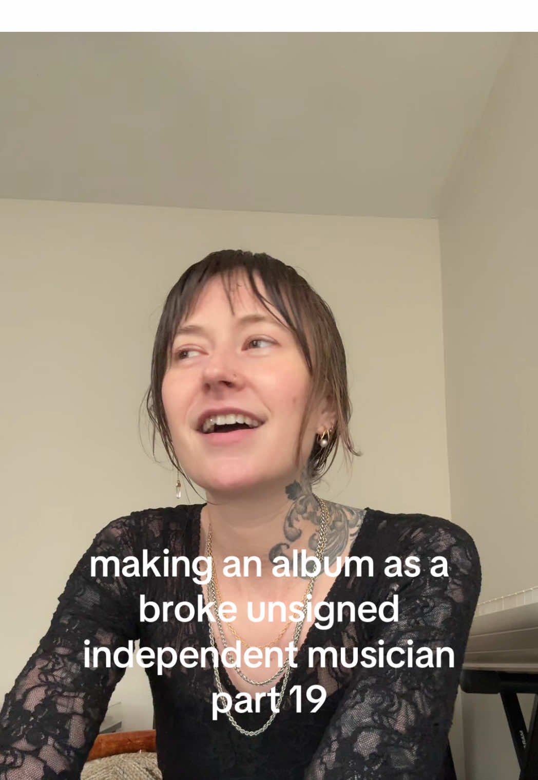 part 19: making an album as a broke unsigned independent musician. i have more to say but i'll have to tell u later. 🤠 #makinganalbum #originalmusic #independentartist #singersongwriter 