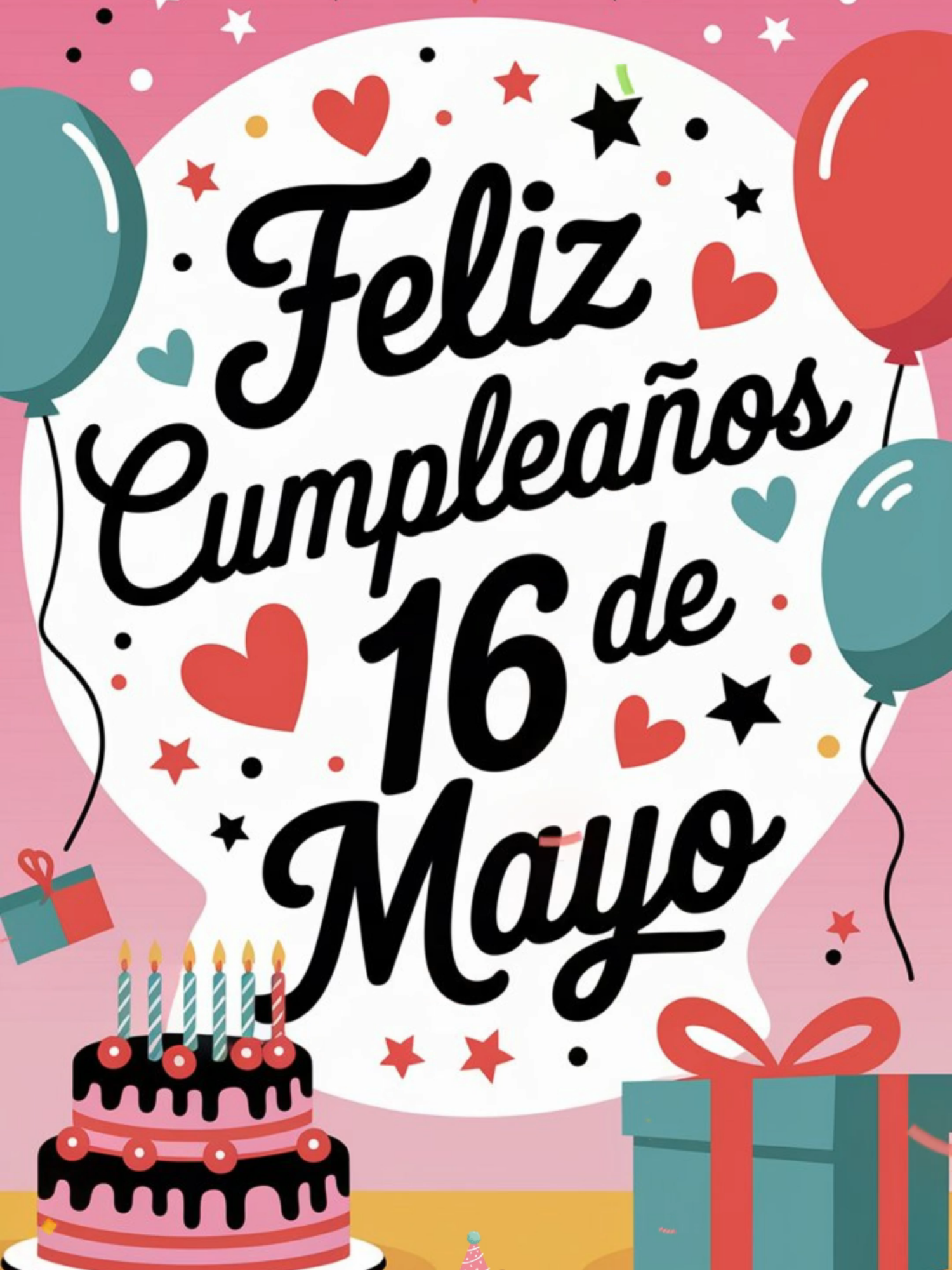 Saludo de Cumpleaños 16 de Mayo ¡Felicidades! - Canción de Feliz Cumpleaños para el 16 de Mayo ¡Feliz Cumpleaños 16 de Mayo! Este es un saludo dedicado para los que  cumplen años este 16 de Mayo con la Canción de Cumpleaños Felicidades   #16deMayo #cumpleaños #mayo  #FelizCumpleaños #CumpleañosFeliz  #happybirthday #felicidades  #16mayo