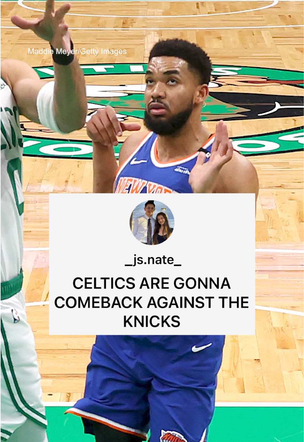 Let it all burn down 🙃 #knicks #celtics #NBA #shoutoutout @Kieran @Da’jour 