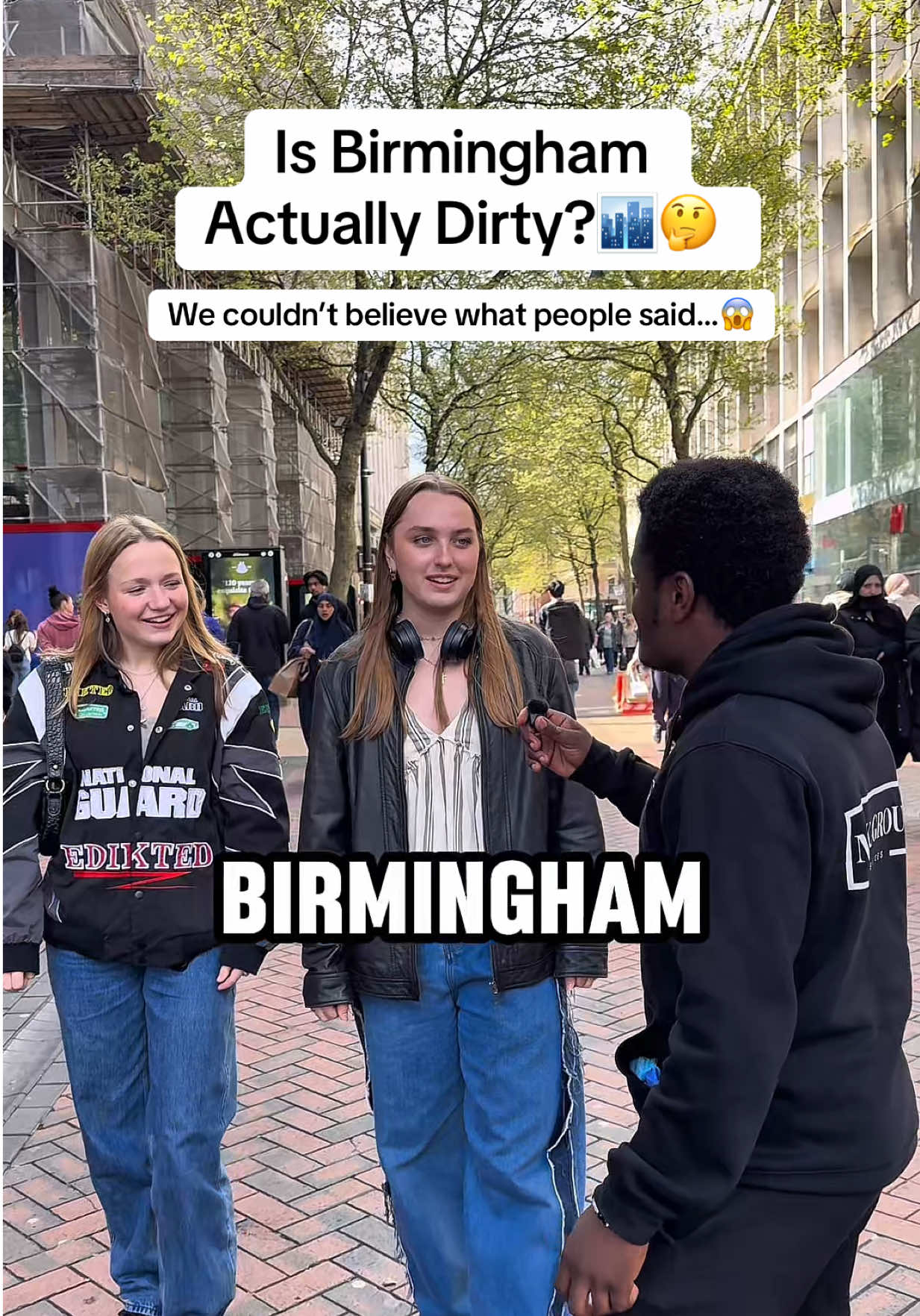 Is Birmingham Actually Dirty?🤔🧼 #CleanTok #birmingham #birminghambinstrike #cleaning #themakatwins 