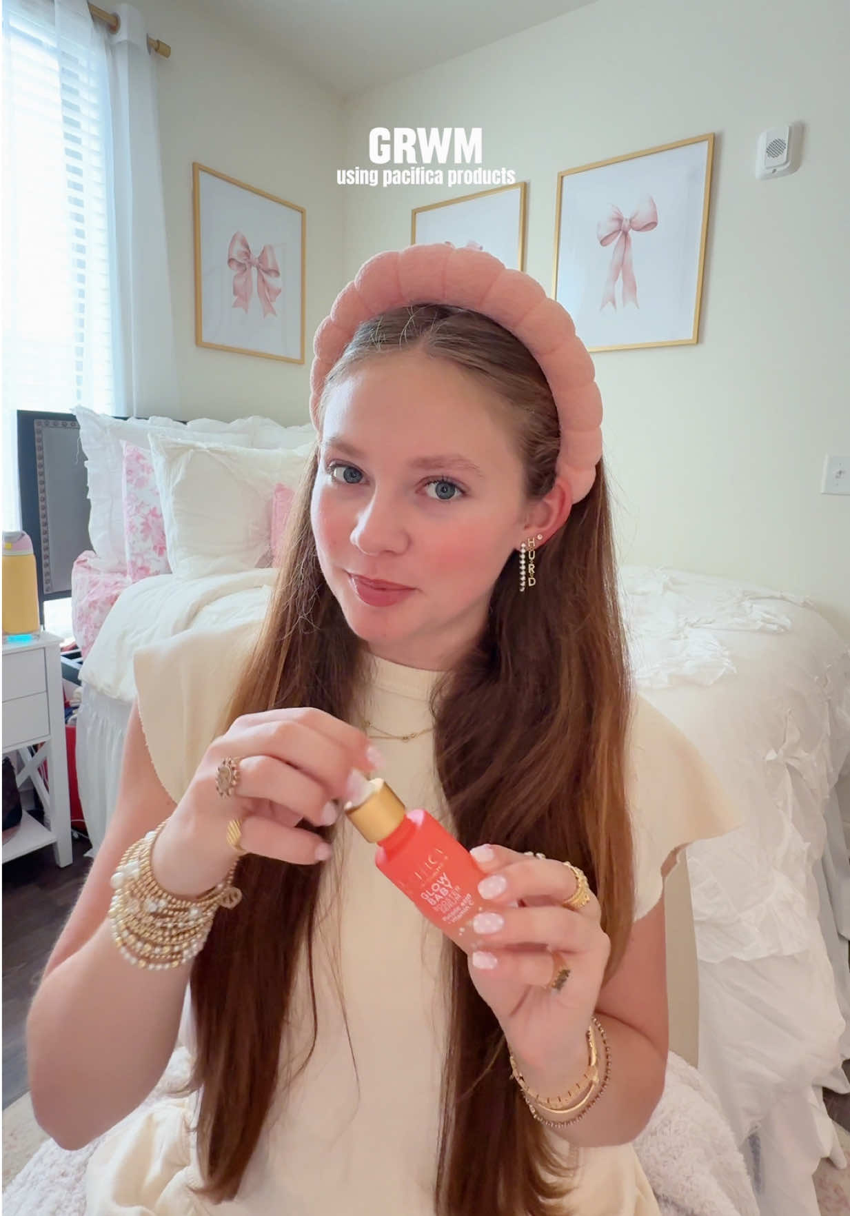 obsessed with the way my skin feels using these @pacificabeauty products 🤭 #PacificaPartner #grwm #skincare #Vlog #diml #foryou