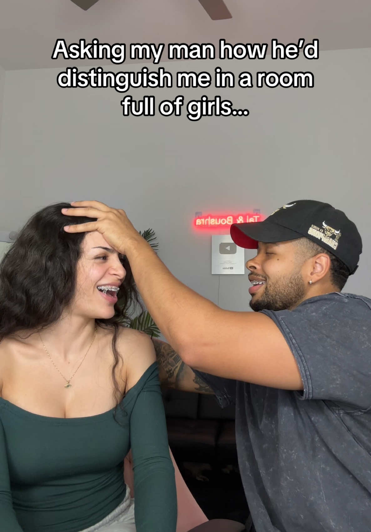 I can not stand him 🙄😂 @TajLockedin @Boushra 🌸 #tajandb #couplegoals #relationships #tajandboushra #tiktokcouples 