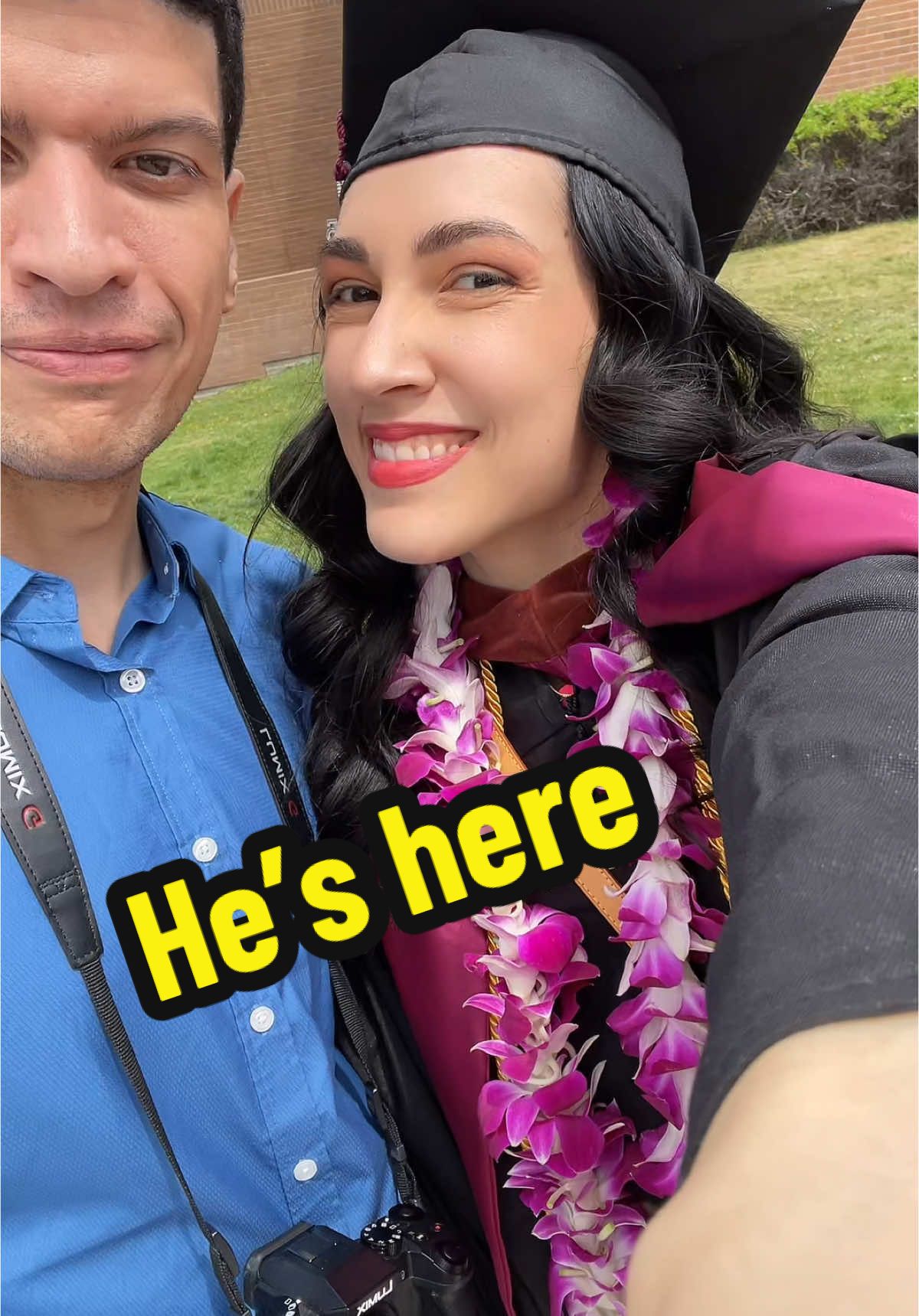 Of course he’s here for my special day 🥰👩🏻‍🎓 #graduation #mastersdegree #graduate #ilovehim #boyfriendgoals #Relationship @MANNYVER5E 