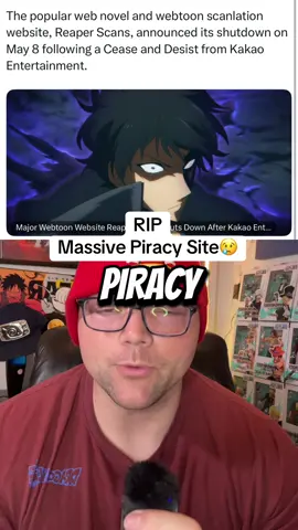 Rip massive piracy site😢 #anime #foryou