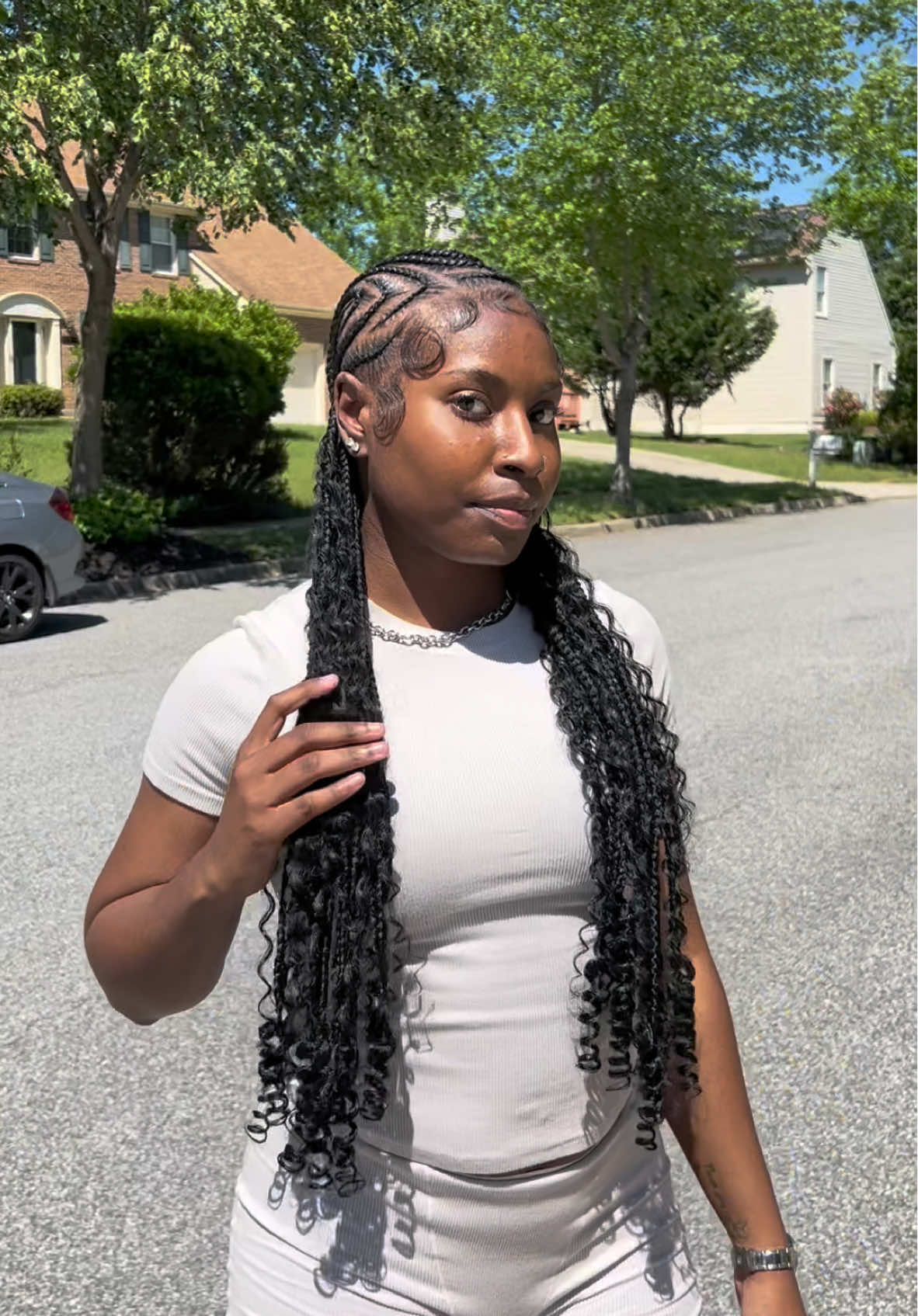 I’m in loveeee😍😍😍 #dmvhairstylist #viral #fypシ #CapCut #dmvstitchbraids 