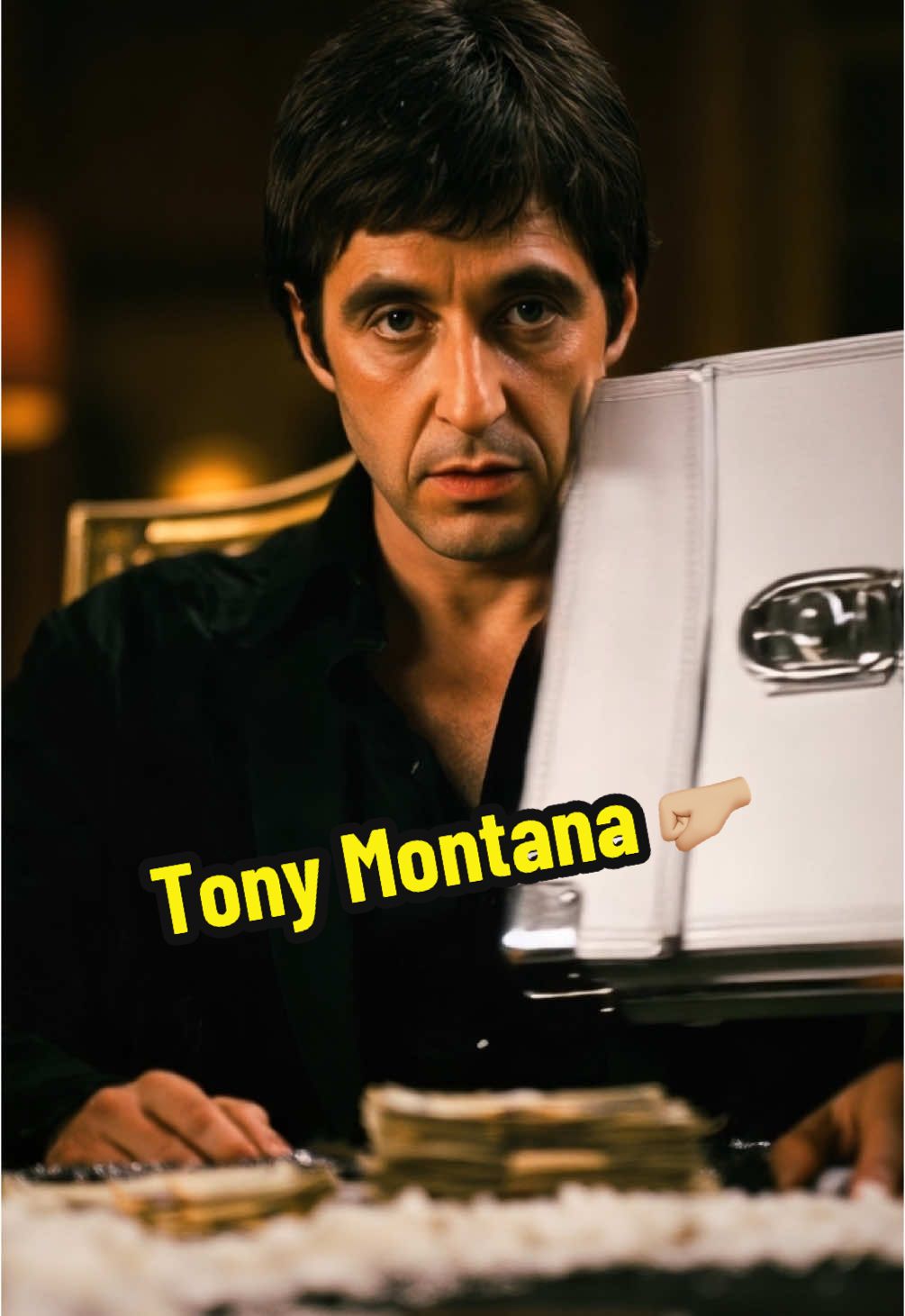 Tony Montana HIT by his own supply 💼 💰 🤛🏼  #fyp #foryou #viralvideo #scarface #tonymontana #alpacino #scarfaceedit #famousknockouts #celebrityknockout #villainedit #knockoutseries #cinematicshorts #realfaces #funnytiktok