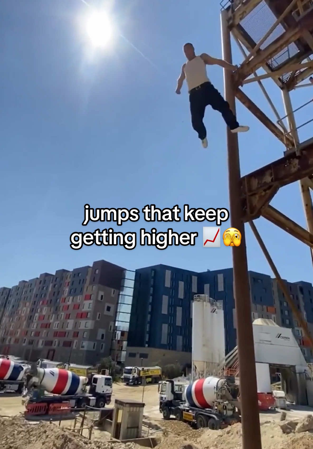 stairs ❌ wiiings ✅ #freerunning #heights #parkour #redbull  