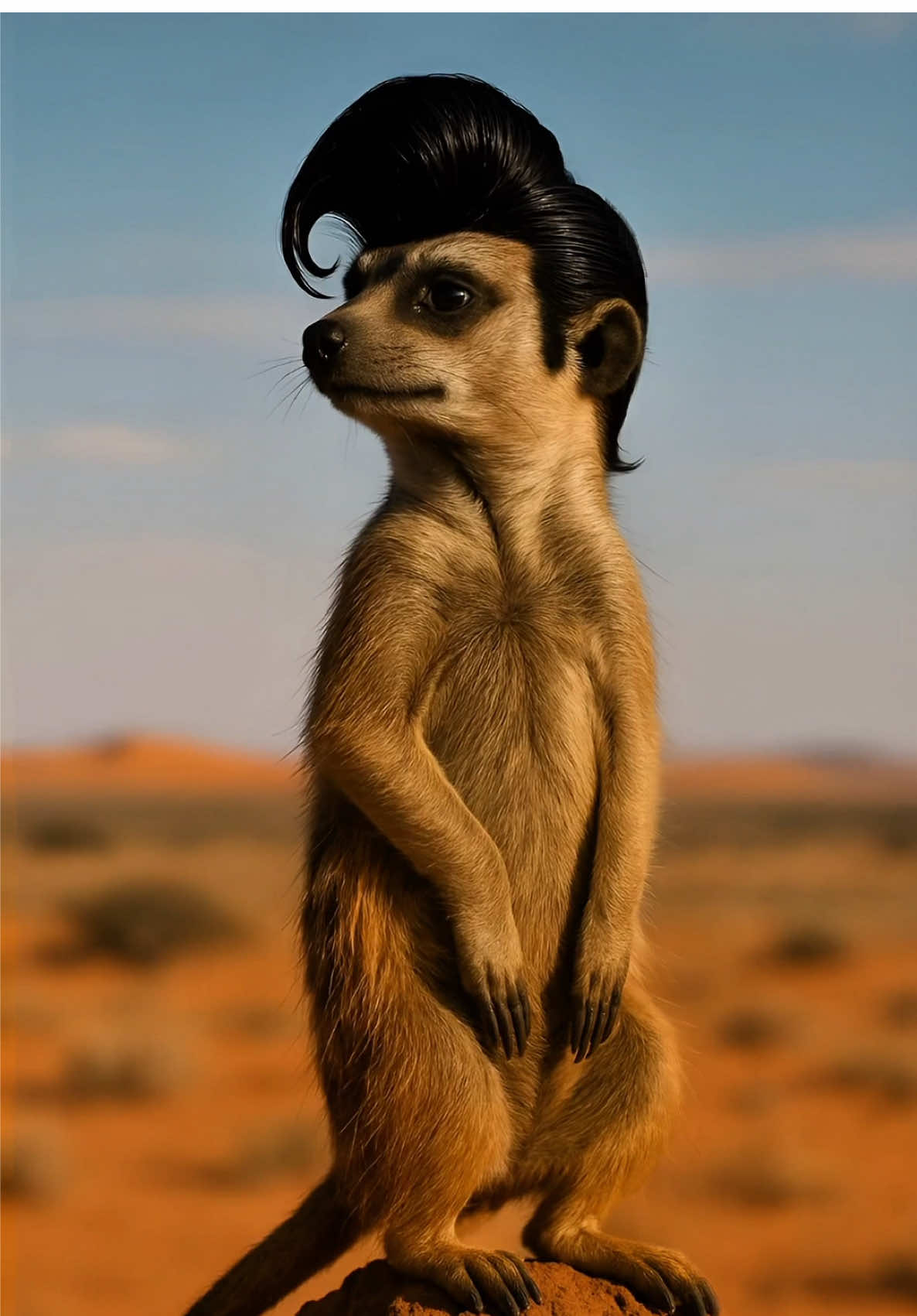 “This week on Project Runway: Animal Kingdom.” “When your barber says ‘just a trim’ but you leave with the spirit of 1977.” #fyp #funny #animals #hair #salon #cute #funny #ai created with @Vidu AI #ViduQ1 #viducpp images via #sora #chatgpt 
