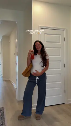 if you’re pregnant, you need these pants. also guys help, how do I clean my UGGs 🥴🥴 ##pregnancy##pregnant##thirdtrimester##39weekspregnant##bumpdate##laboranddelivery