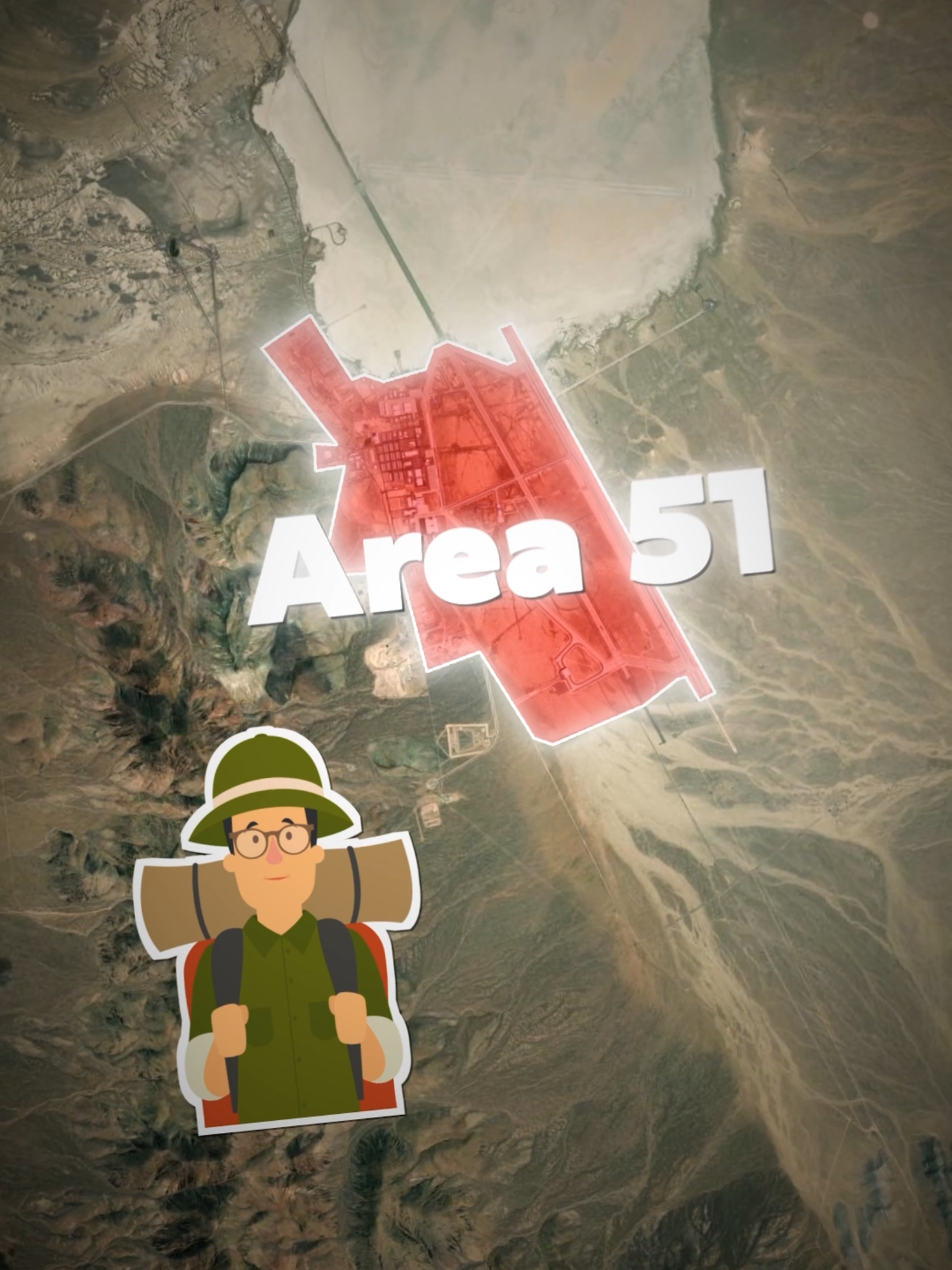 How One Man Sneaked Into Area 51 - Part 2 😳 #usa#mystery#jerryfreeman#geography#map#mapping